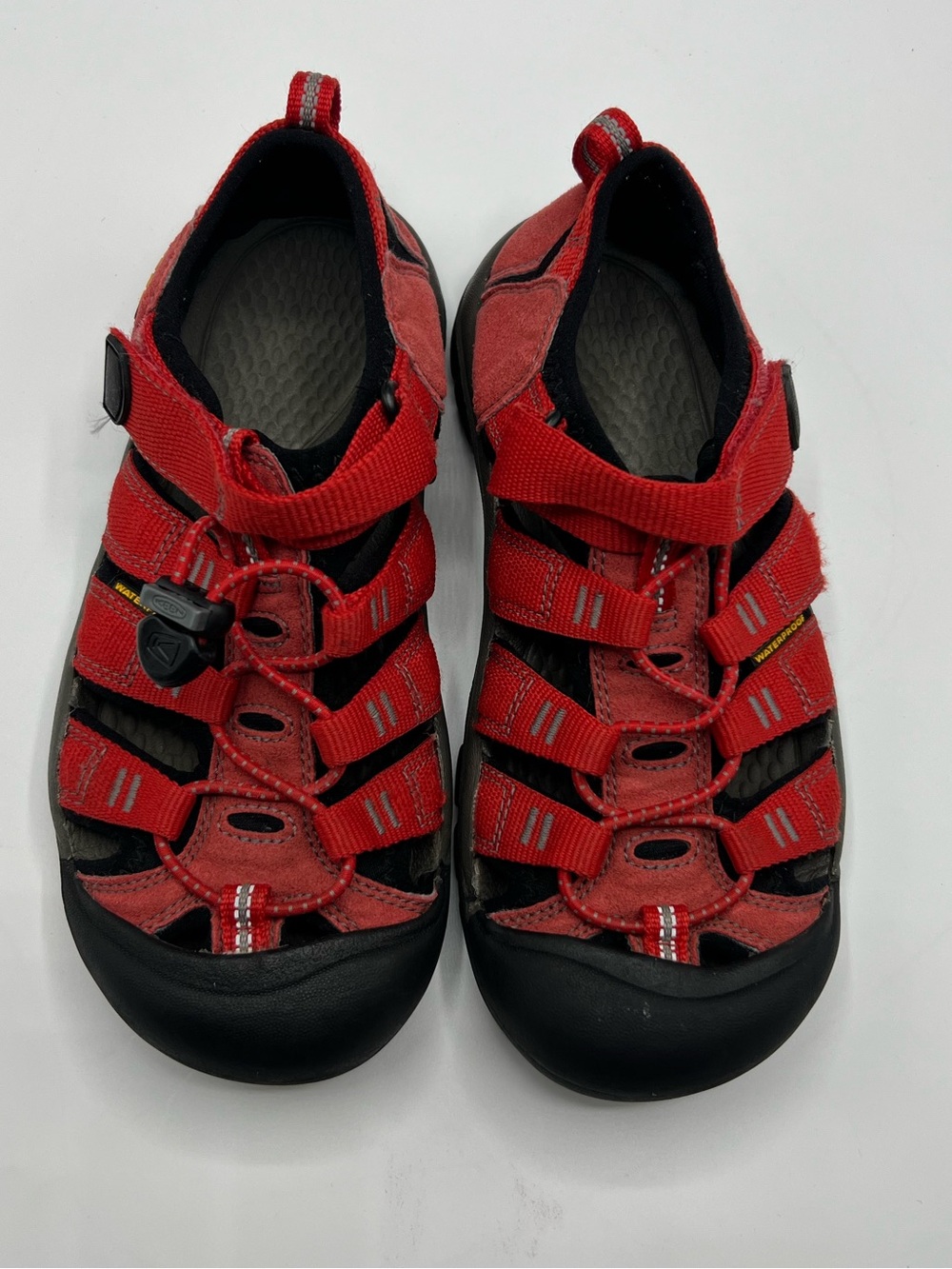 Keen Kids Red Closed-Toe Sport Sandals